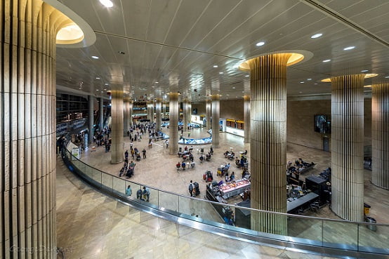 tel aviv ben gurion airport arrivals hall