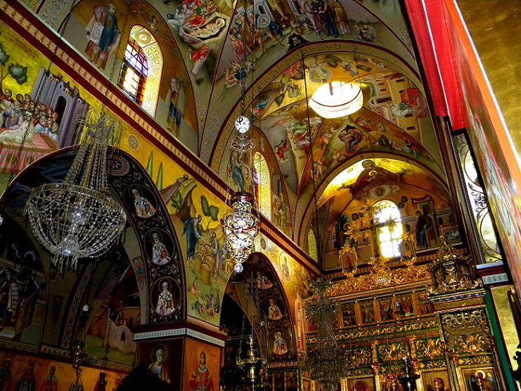 Greek Orthodox Monastery of the Transfiguration on mount tabor
