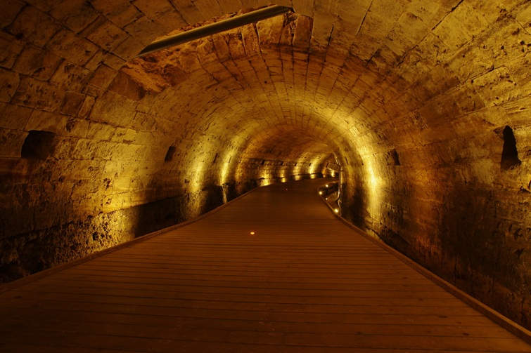 Templars Tunnel in Akko Acre