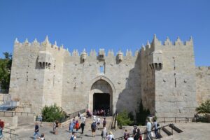 old city gate in jerusalem