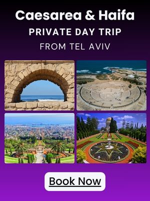 caesarea and haifa day trip from tel aviv