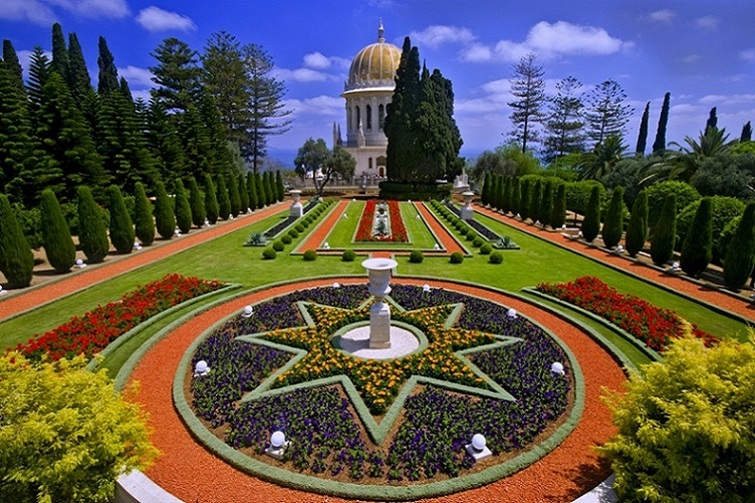 bahai gardens in haifa