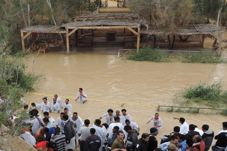 baptism at qasr el-yahud