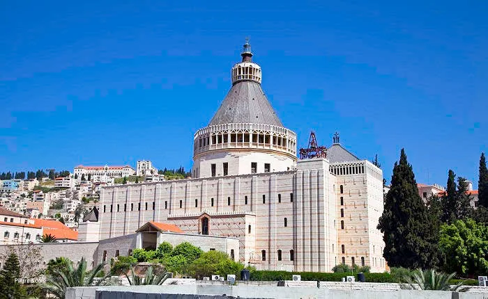 basilica of the annunciation in nazareth