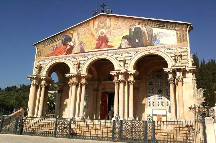 Church of All Nations mount of olives Jerusalem israel