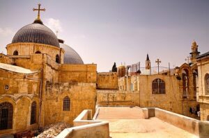 the Church of the Holy Sepulchre in Jerusalem