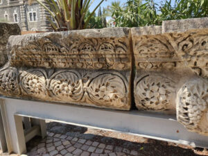 ruins at capernaum in israel