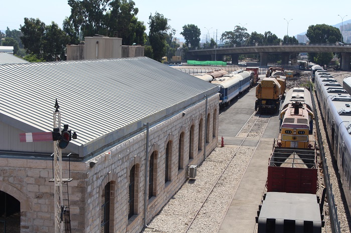 Israel Railway Museum in Haifa Israel
