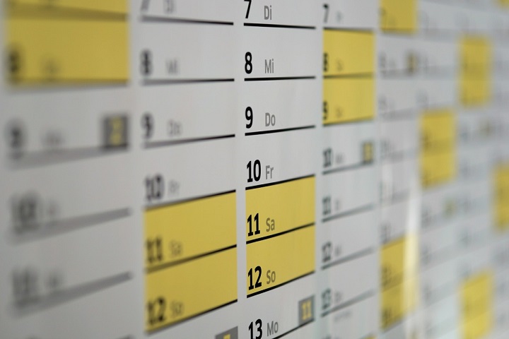 israel calendar