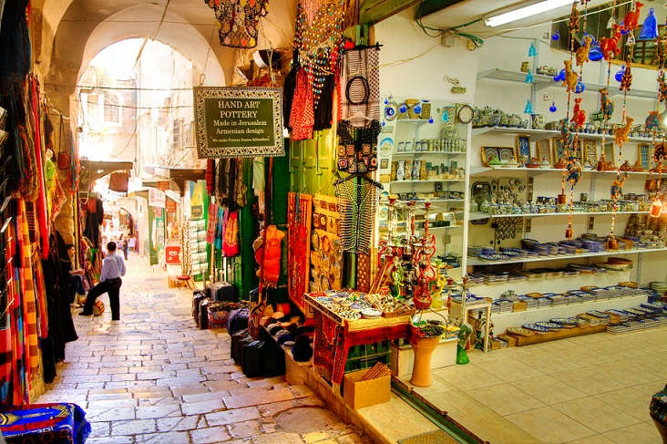 Jerusalem Old City market shuk