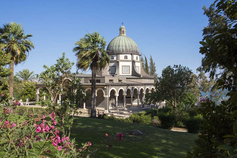 mount of beatitudes chapel and garden
