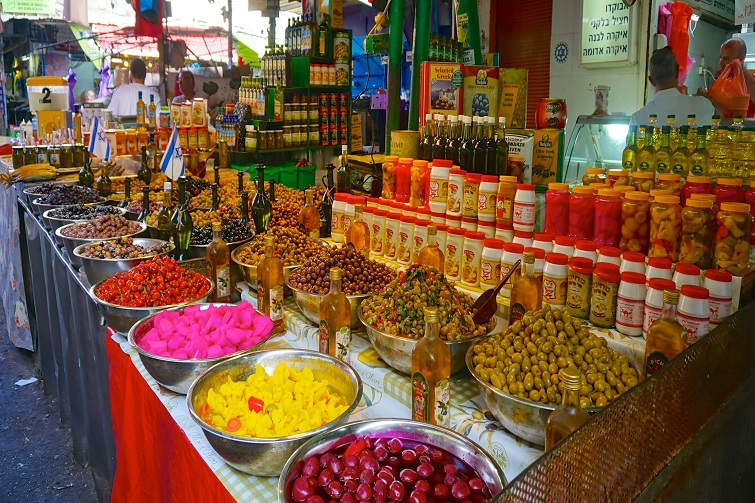 HaCarmel Market in Tel Aviv Israel