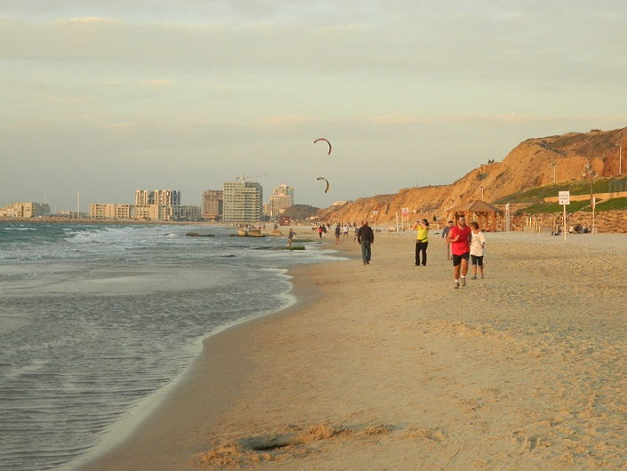the cliff beach tel aviv israel