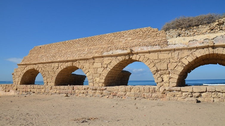 aqueduct Caesarea Israel