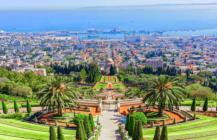 bahai gardens in haifa