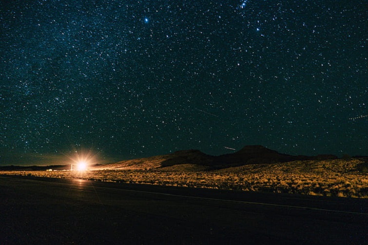 desert stargazing
