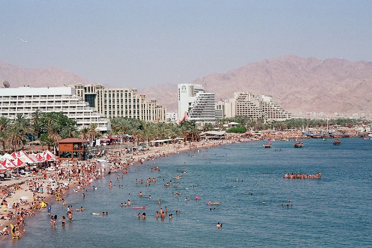 eilat beach in israel