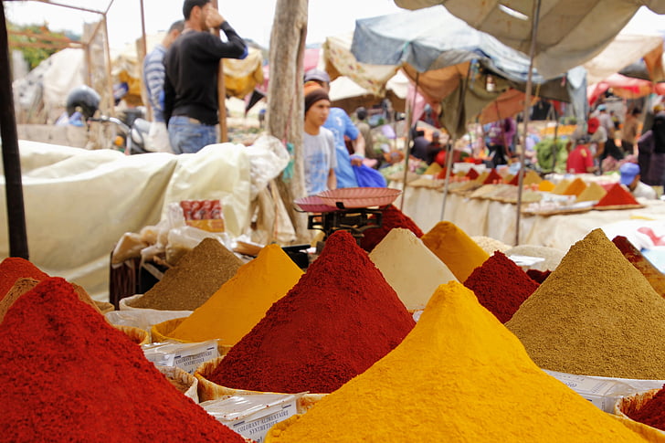 spices in jerusalem old city market