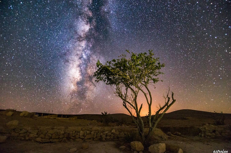 stargazing at ramon crater